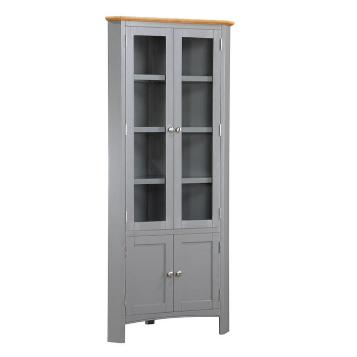 Reed Corner Display Cabinet