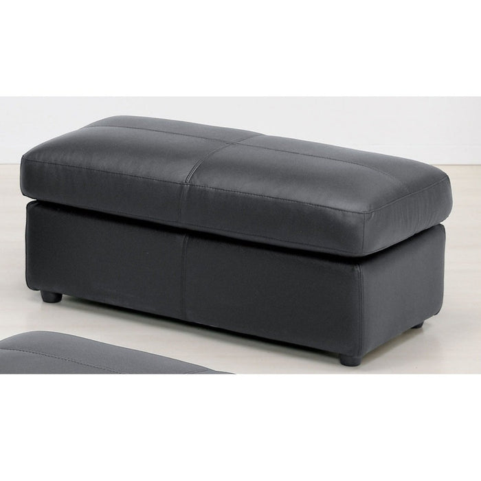 Nuro Leather Footstool