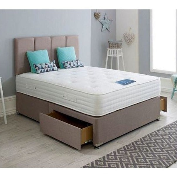 True Seasons Bamboo 2 Drawer Divan Set