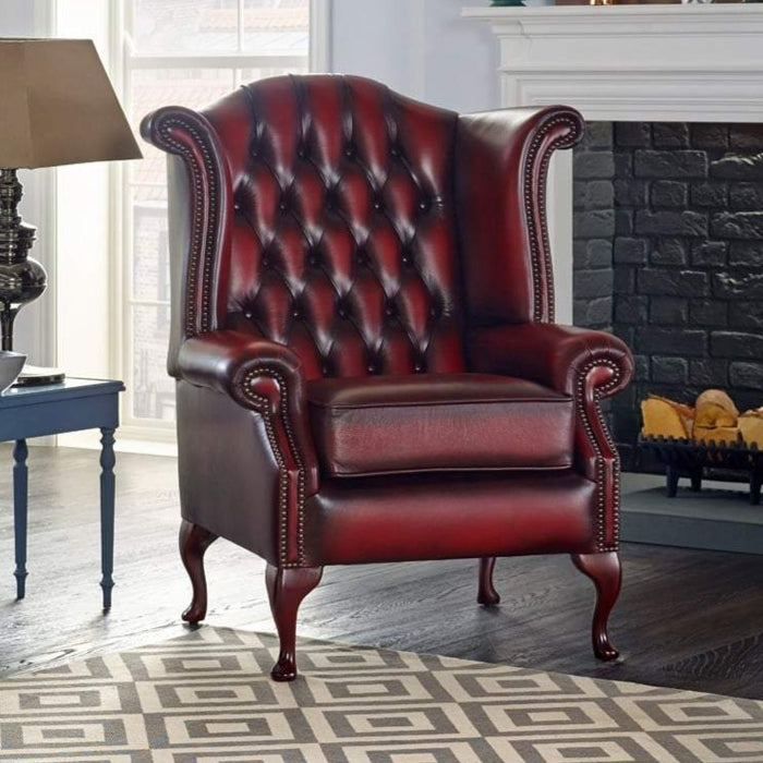Scroll Wing Chair