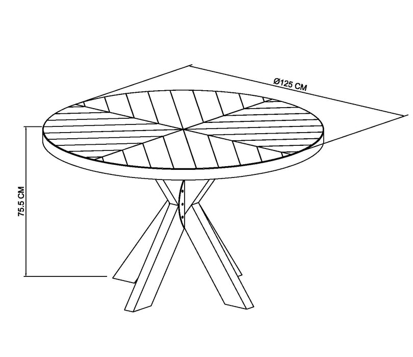 Elita Round Dining Table