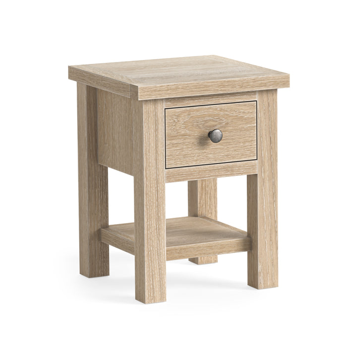 Mellow Lamp Table With Shelf