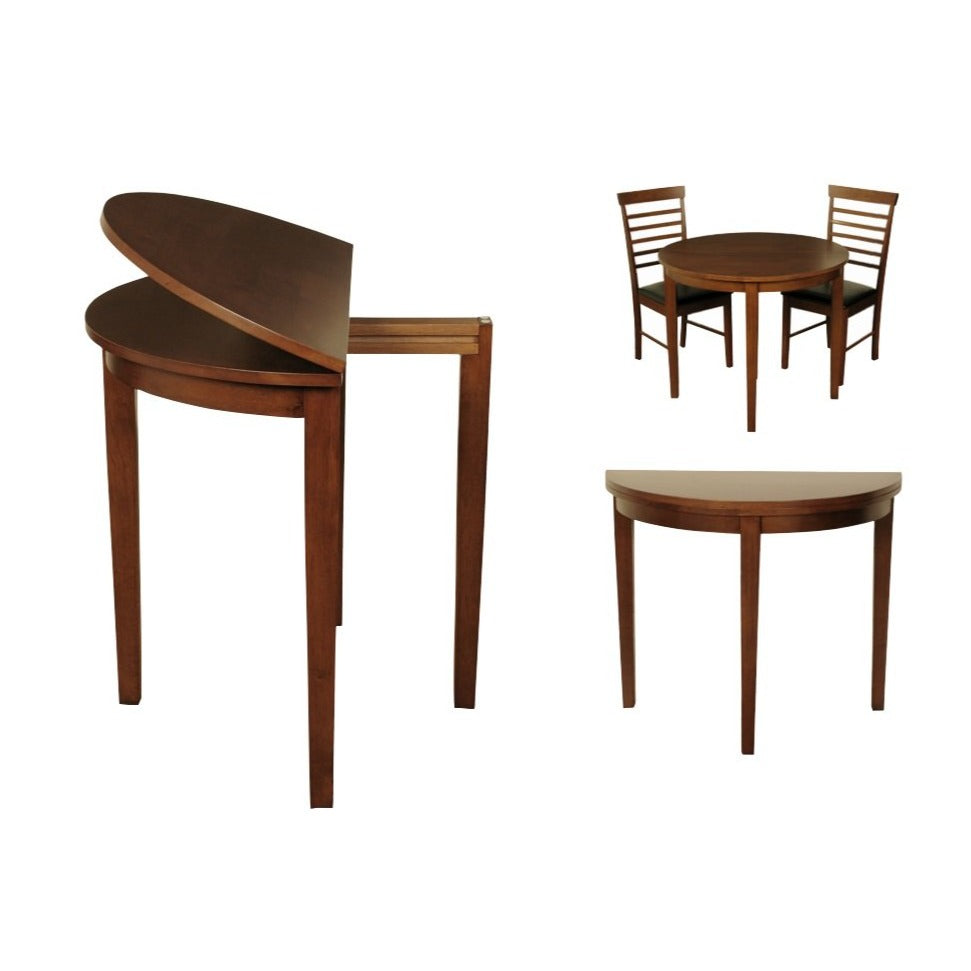 Half moon drop leaf table discount