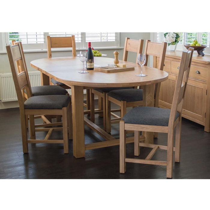 Barley Oval Extending Dining Table
