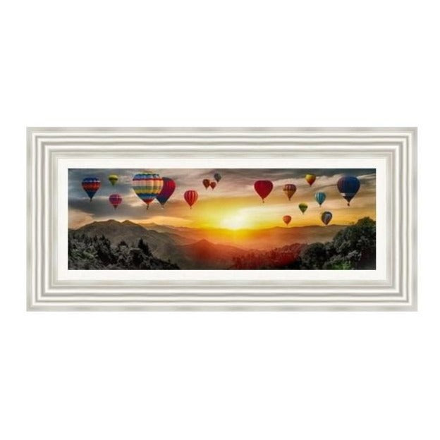 Panorama of Hot Air Balloons Picture
