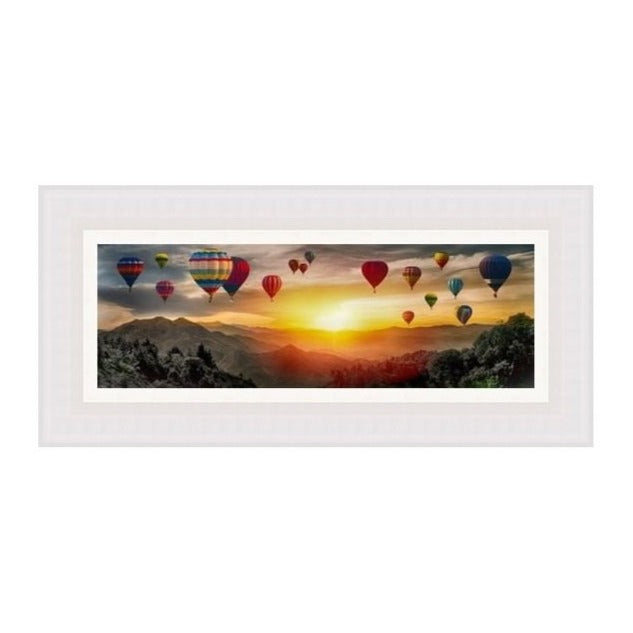Panorama of Hot Air Balloons Picture