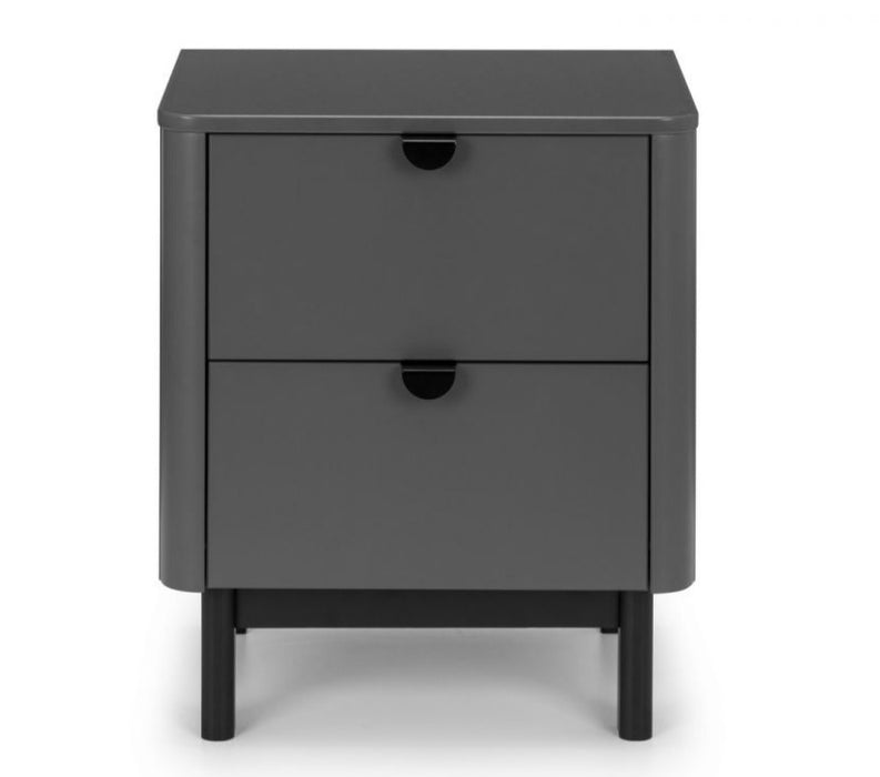 Celine 2 Drawer Bedside