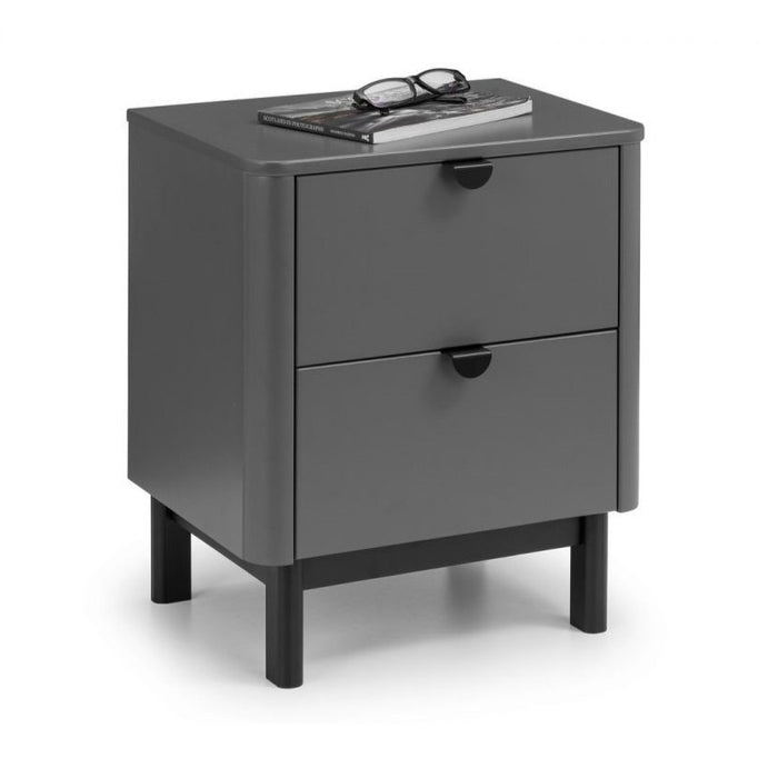 Celine 2 Drawer Bedside